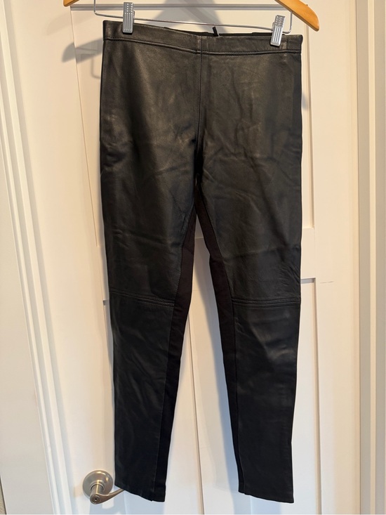 Guess by Marciano Pants - NWT GUESS BY MARCIANO Black Leather Leggings SZ 6